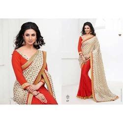 Manufacturers Exporters and Wholesale Suppliers of Party Wear Saree Surat Gujarat