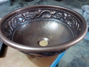 Copper Sinks Manufacturer Supplier Wholesale Exporter Importer Buyer Trader Retailer in Moradabad Uttar Pradesh India