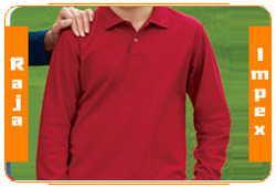 Full Sleeve Polo Shirts Manufacturer Supplier Wholesale Exporter Importer Buyer Trader Retailer in Ludhiana Punjab India
