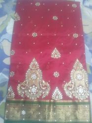 Manufacturers Exporters and Wholesale Suppliers of Handloom Silk With Embrodiery Surat Gujarat