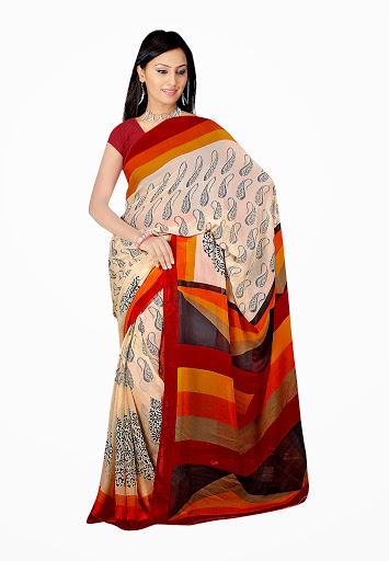 Manufacturers Exporters and Wholesale Suppliers of Wheat Black Brown Saree SURAT Gujarat