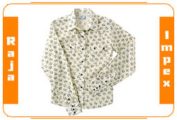 Manufacturers Exporters and Wholesale Suppliers of Mens Printed Shirts Ludhiana Punjab