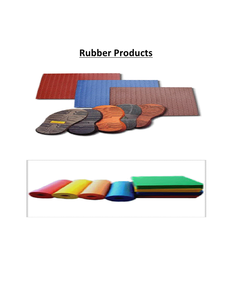 Manufacturers Exporters and Wholesale Suppliers of Rubber Product Bangalore Karnataka