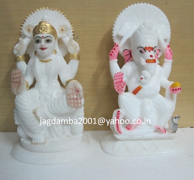 Mata Lakshmi Ganesh Ji Murti - Laxmi Ganesh Statue Manufacturer Supplier Wholesale Exporter Importer Buyer Trader Retailer in Agra Uttar Pradesh India