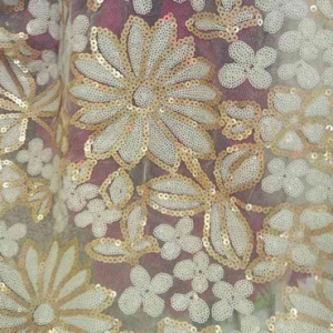 Manufacturers Exporters and Wholesale Suppliers of Allover Embroidery Fabric surat Gujarat