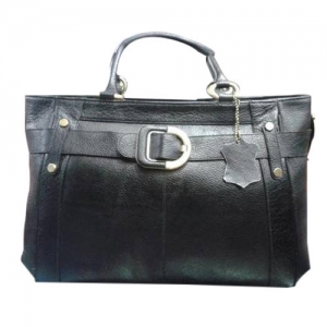 Black Ladies Leather Bags Manufacturer Supplier Wholesale Exporter Importer Buyer Trader Retailer in Navi Mumbai Maharashtra India