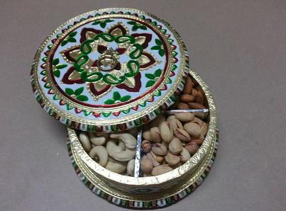 Manufacturers Exporters and Wholesale Suppliers of Round Dry Fruit Antique Collection Mumbai Maharashtra