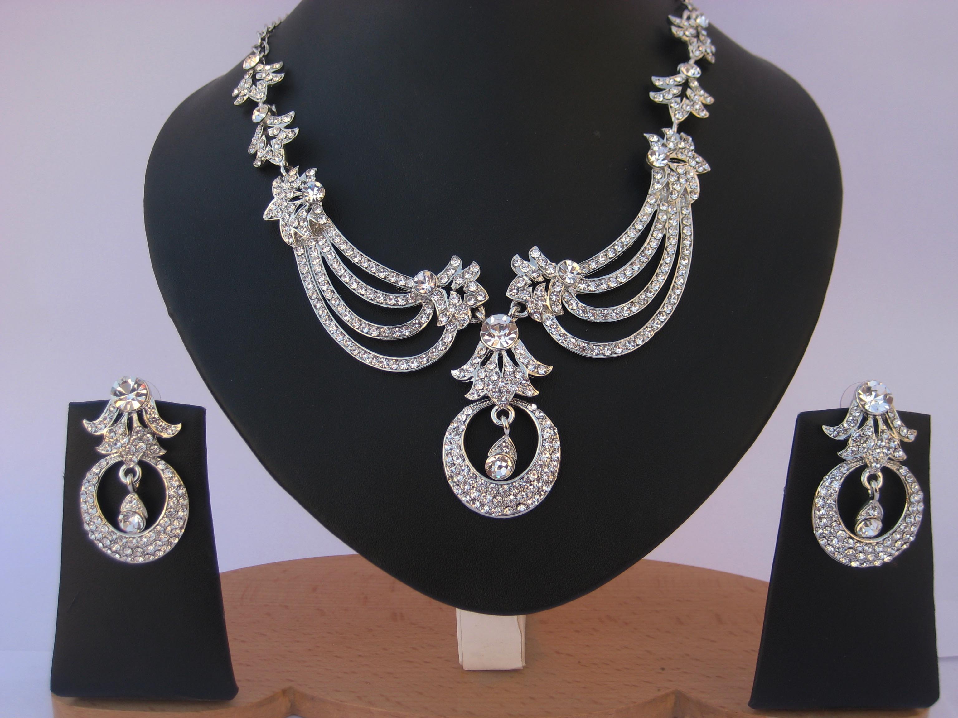 Manufacturers Exporters and Wholesale Suppliers of American diamond collection 02 Meerut Uttar Pradesh