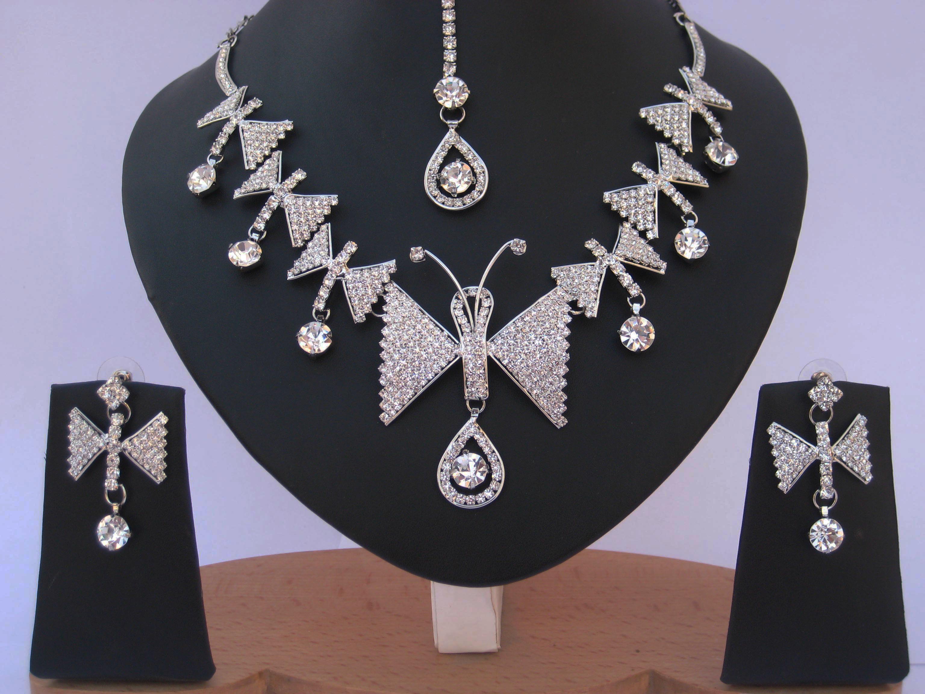 Manufacturers Exporters and Wholesale Suppliers of American diamond collection 04 Meerut Uttar Pradesh