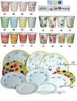 paper plates and cups wholesale