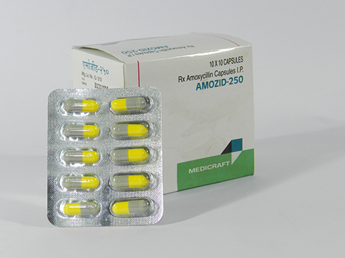 Manufacturers Exporters and Wholesale Suppliers of AMOZID 250 Ahmedabad Gujarat