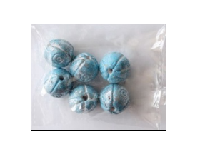 Manufacturers Exporters and Wholesale Suppliers of Clay Beads W Glitter Pumpkin Bengaluru Karnataka