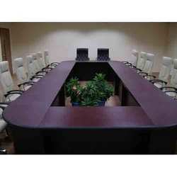 Manufacturers Exporters and Wholesale Suppliers of Mahogany Conference Desk Chennai Tamil Nadu