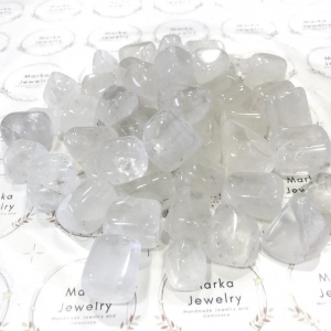 Manufacturers Exporters and Wholesale Suppliers of Clear Quartz Tumbled Stones Jaipur Rajasthan