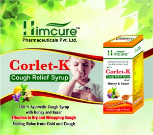 Manufacturers Exporters and Wholesale Suppliers of Corlet-K Cough Relief Syrup (Kids) Rampur Uttar Pradesh