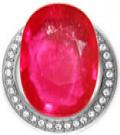 Ruby Padmaragmoni Old Burma Ruby