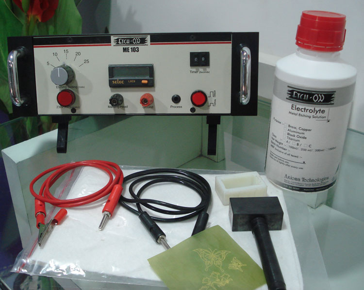 Etchon Me103 Chemical Metal Etching Unit
