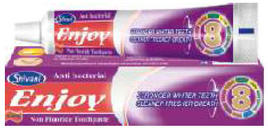 Manufacturers Exporters and Wholesale Suppliers of enjoy toothpaste v new delhi Delhi