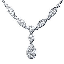 Manufacturers Exporters and Wholesale Suppliers of Diamond Necklaces Surat Gujarat