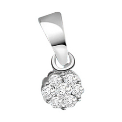 Manufacturers Exporters and Wholesale Suppliers of Solitaire Diamond Pendant Surat Gujarat