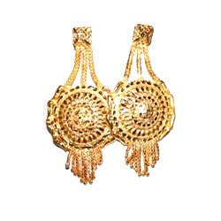 Manufacturers Exporters and Wholesale Suppliers of Gold Earrings Surat Gujarat