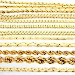 Manufacturers Exporters and Wholesale Suppliers of Gold Chain Surat Gujarat