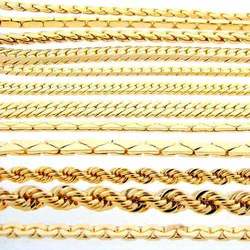 Manufacturers Exporters and Wholesale Suppliers of Gold Chain Surat Gujarat