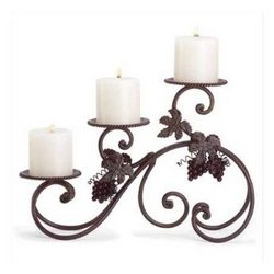 Manufacturers Exporters and Wholesale Suppliers of Candle Holder in 3 Lights Meerut Uttar Pradesh