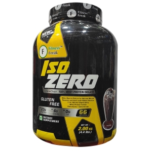 Fitness Freak iso zero ultra clean 100% whey protein isolate wt. 2kg 66 serving Vanilla Flavor Manufacturer Supplier Wholesale Exporter Importer Buyer Trader Retailer in GHAZIABAD Uttar Pradesh India