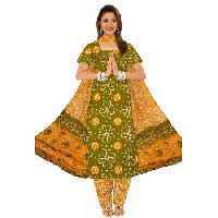 Manufacturers Exporters and Wholesale Suppliers of Cotton Printed Salwar Suit (CSS  001) Chennai Tamil Nadu