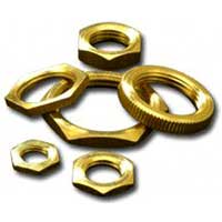 Manufacturers Exporters and Wholesale Suppliers of Brass Lock Nuts Jamnagar Gujarat