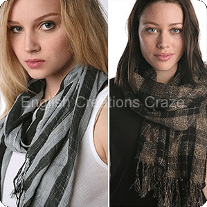 Manufacturers Exporters and Wholesale Suppliers of Woolen Stripes Scarves Amritsar Punjab