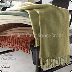 Manufacturers Exporters and Wholesale Suppliers of Woolen Throws Amritsar Punjab