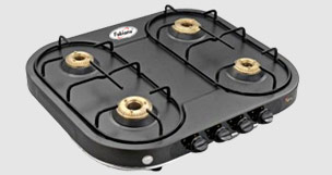 Manufacturers Exporters and Wholesale Suppliers of Four Burner Gas Stove Bhind  Madhya Pradesh