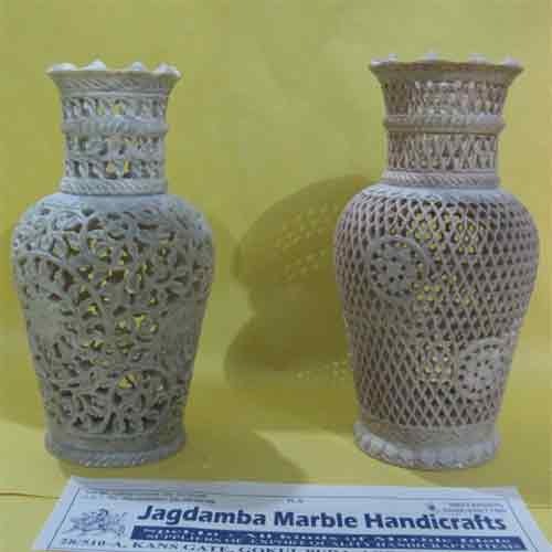 Manufacturers Exporters and Wholesale Suppliers of Hand Carved Stone Vase Agra Uttar Pradesh