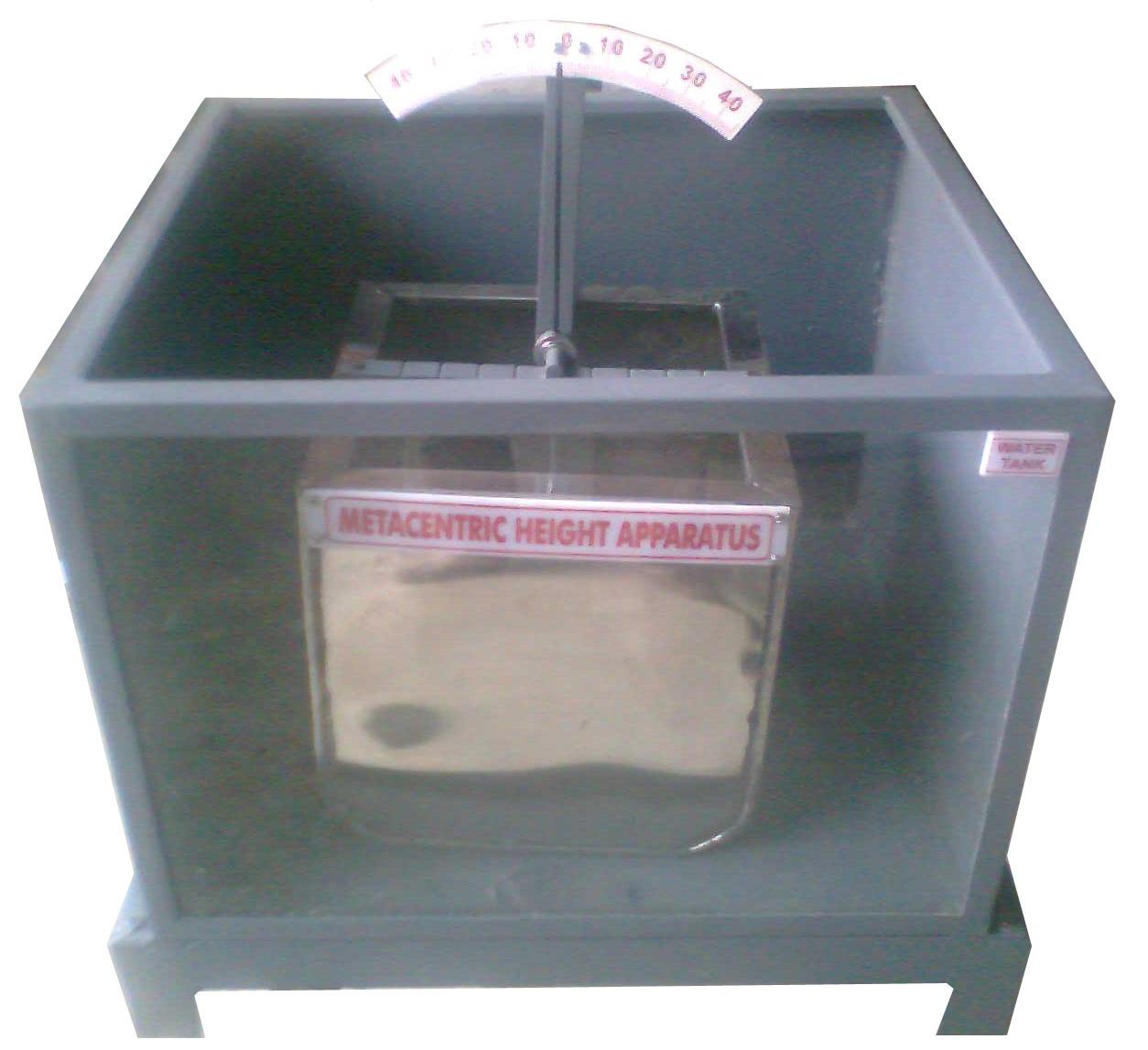 Manufacturers Exporters and Wholesale Suppliers of METACENTRIC HEIGHT APPARATUS  FM 106 Ambala Cantt Haryana
