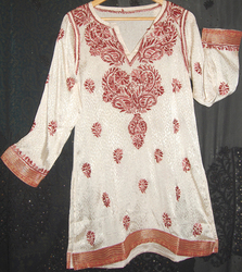 Ladies Silk And Georgette Tunics 001