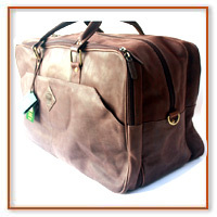 Soft Brown Leather Carry Bags