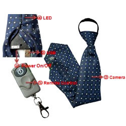 Manufacturers Exporters and Wholesale Suppliers of Spy Neck Tie Video Camera Delhi  Delhi