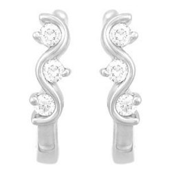 Diamond Earrings Manufacturer Supplier Wholesale Exporter Importer Buyer Trader Retailer in Jaipu  India