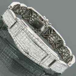 White Gold Designer Bracelet