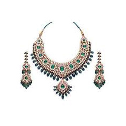 Manufacturers Exporters and Wholesale Suppliers of Kundan Meena Necklace Jaipu 