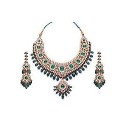 Kundan Meena Necklace Manufacturer Supplier Wholesale Exporter Importer Buyer Trader Retailer in Jaipu  India