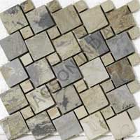 Slate Stone Mosaic Tiles Manufacturer Supplier Wholesale Exporter Importer Buyer Trader Retailer in Gurgaon Haryana India