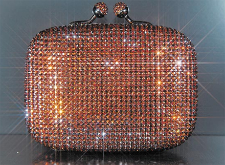 Crystal Clutch Bags Manufacturer Supplier Wholesale Exporter Importer Buyer Trader Retailer in New Delhi Delhi India