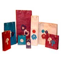 Manufacturers Exporters and Wholesale Suppliers of Handmade Paper Gift Bags RAJAM Andhra Pradesh