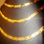 Manufacturers Exporters and Wholesale Suppliers of Biomagnetic Titanium Necklaces (BTN 01) Mumbai Maharashtra