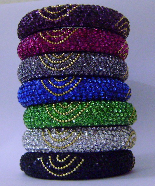 Artificial Crystal Bangles Manufacturer Supplier Wholesale Exporter Importer Buyer Trader Retailer in Bihar Bihar India