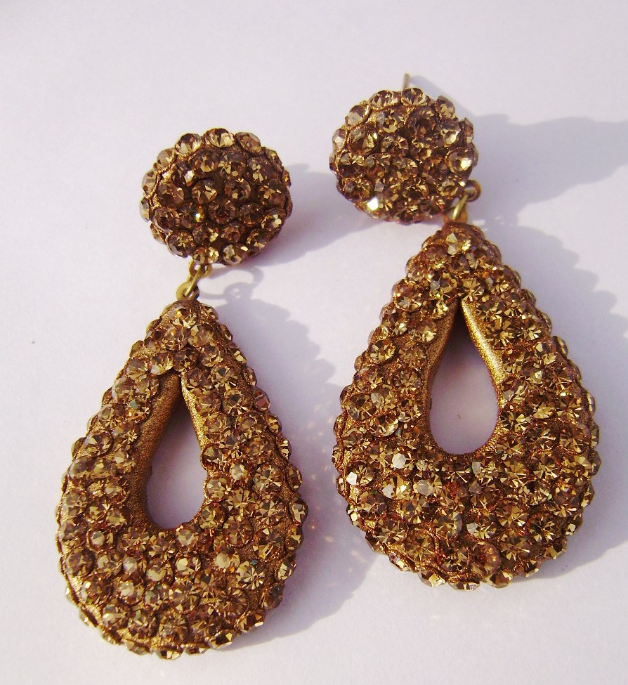 Manufacturers Exporters and Wholesale Suppliers of Rhinestone Ear Rings Bihar Bihar