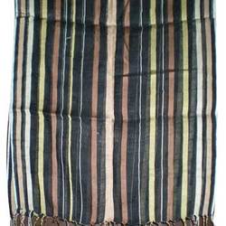 Manufacturers Exporters and Wholesale Suppliers of Linen Viscose Stripes Scarf New Delhi Delhi